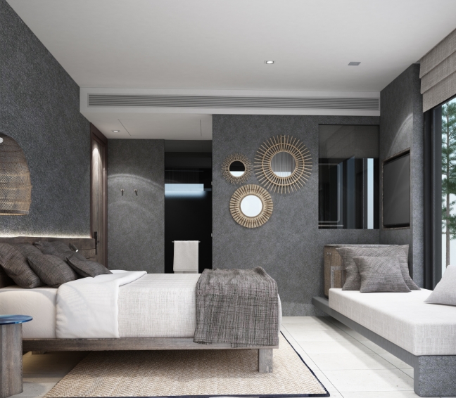 Habitación de hotel recogida